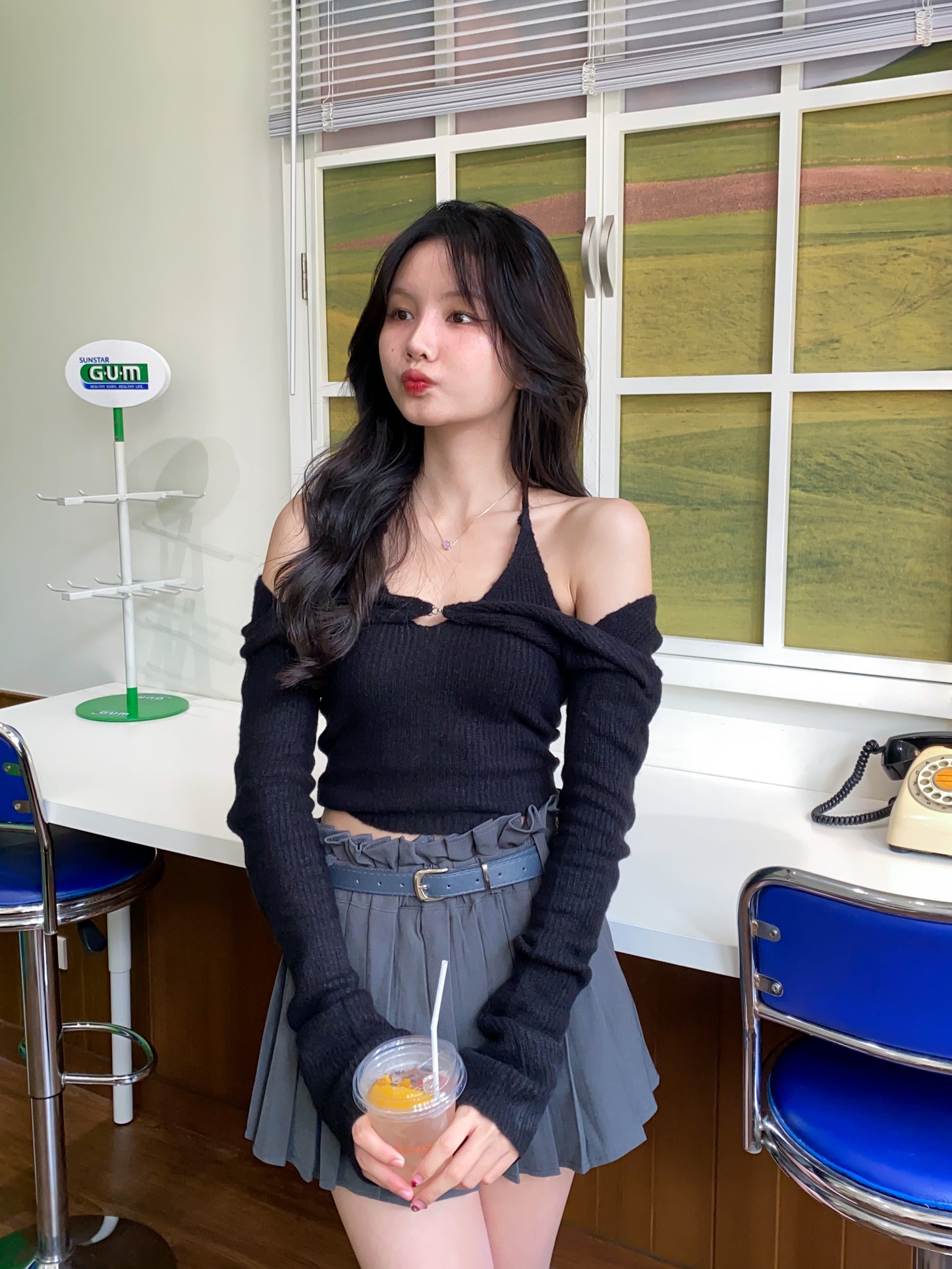 Jolie Top - BLACK