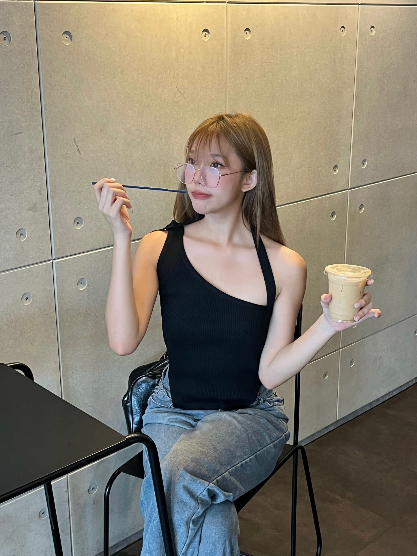 Lamony Top - BLACK