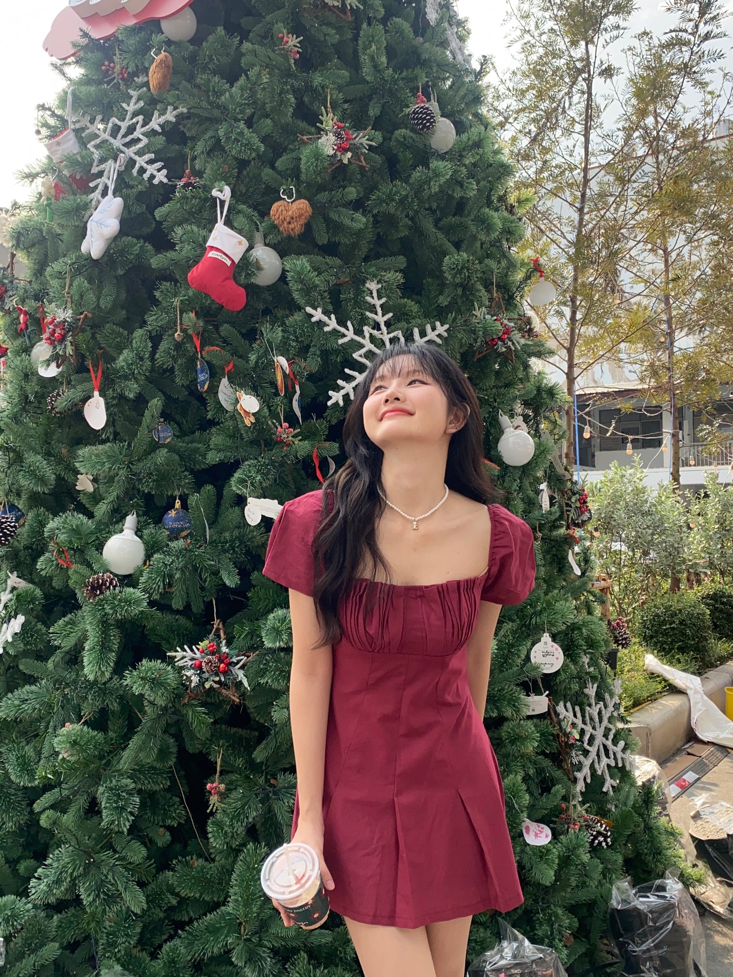 Pony Dress - RED