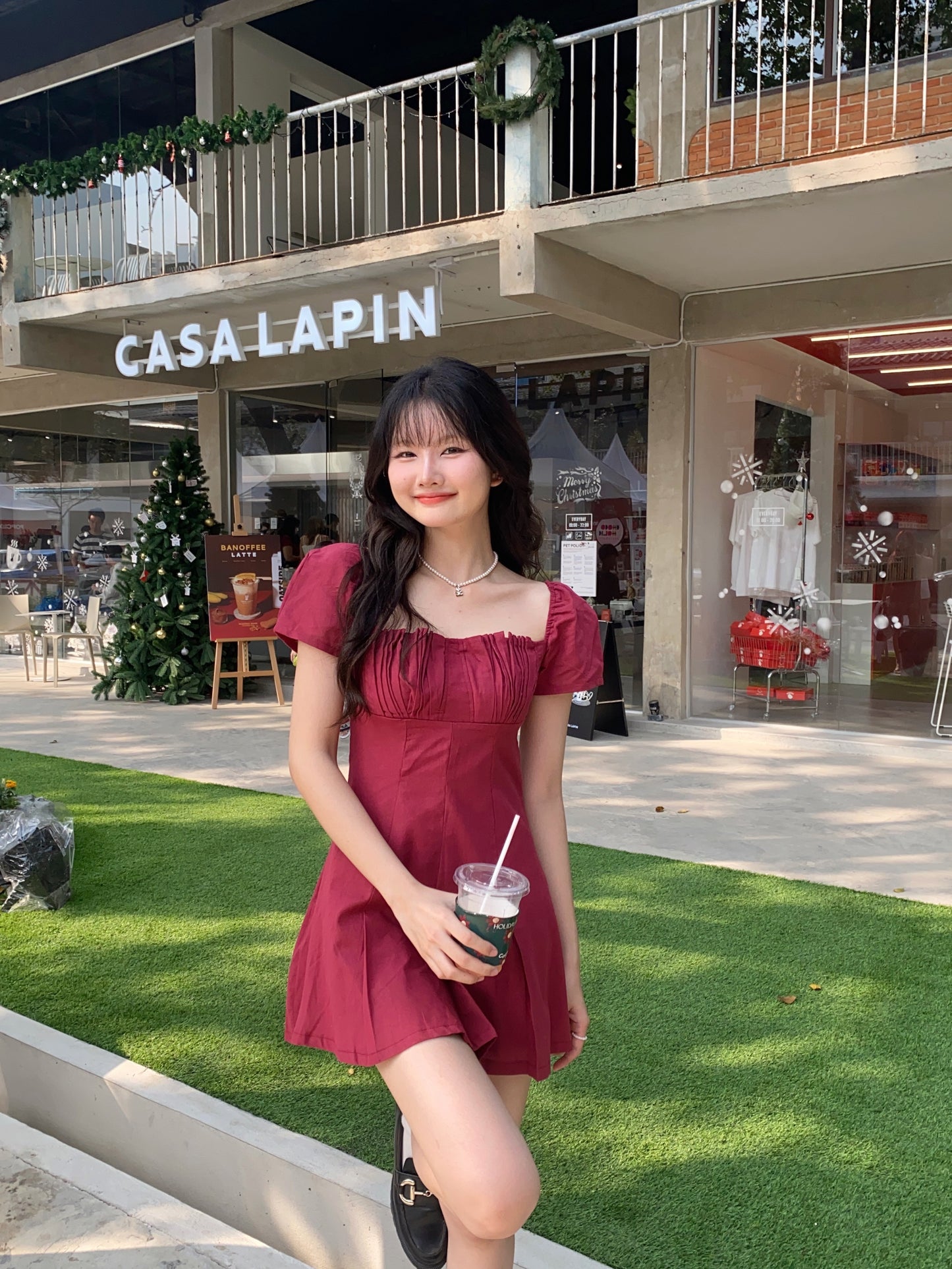 Pony Dress - RED