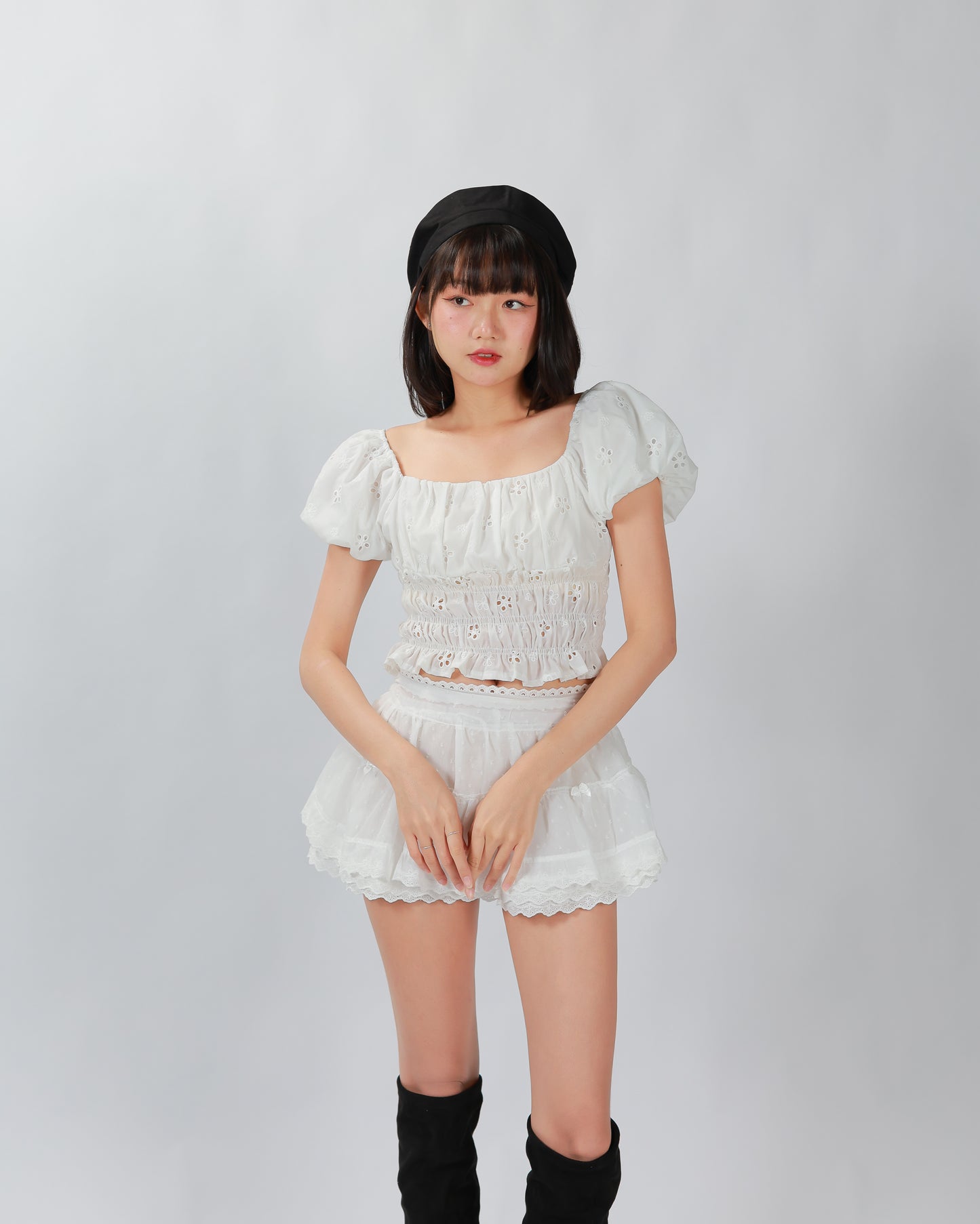 VILLA SKIRT - WHITE