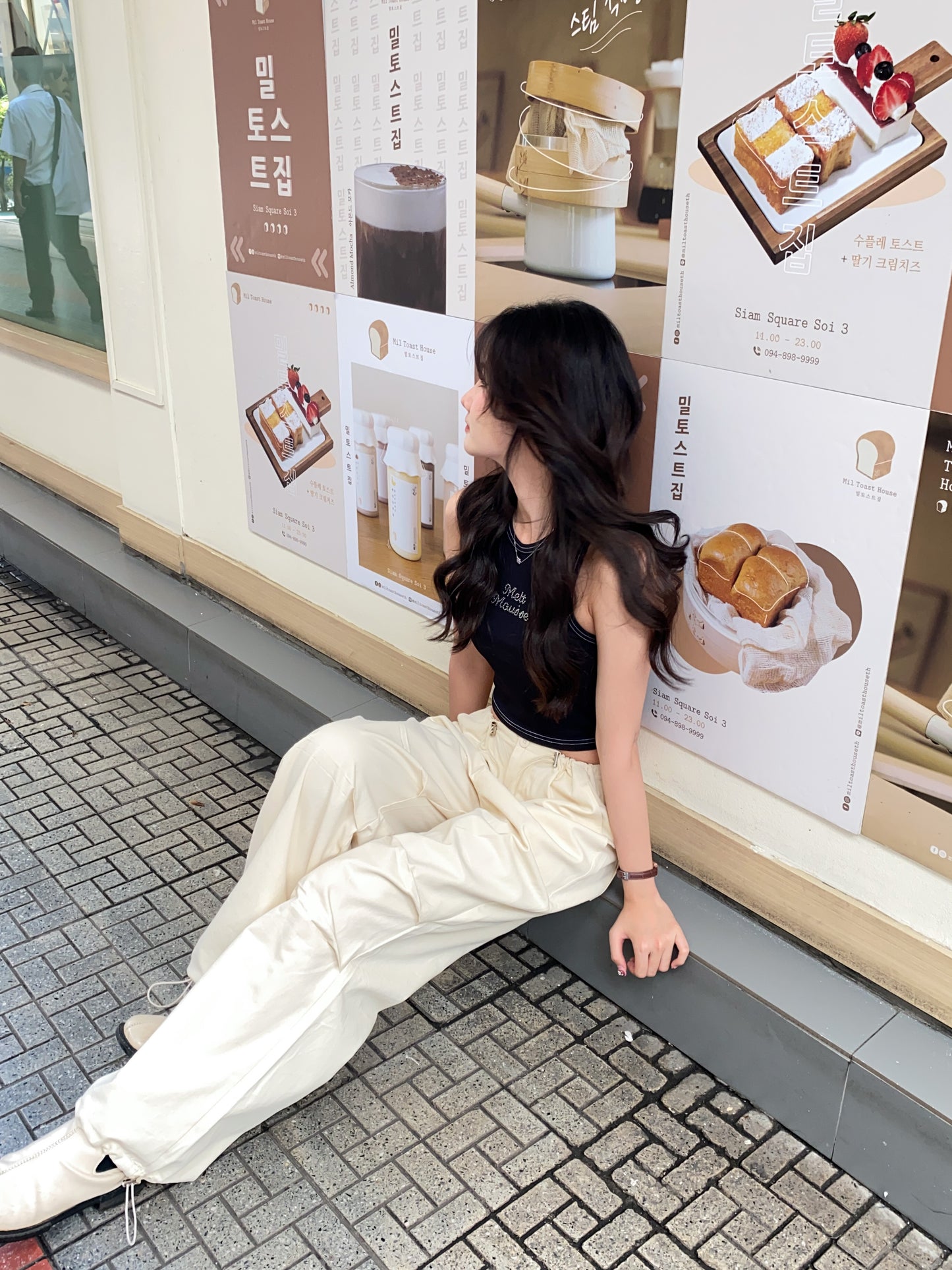 Roxy Pants - CREAM
