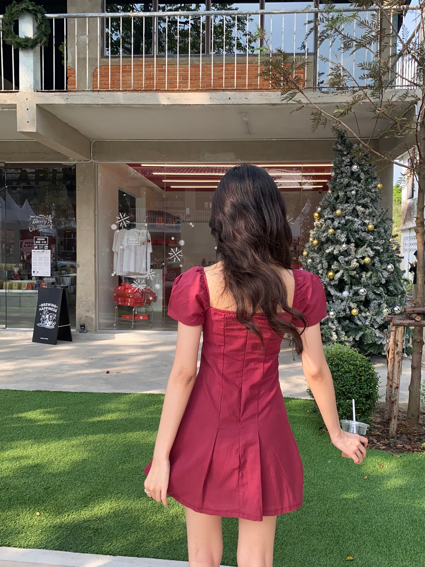 Pony Dress - RED
