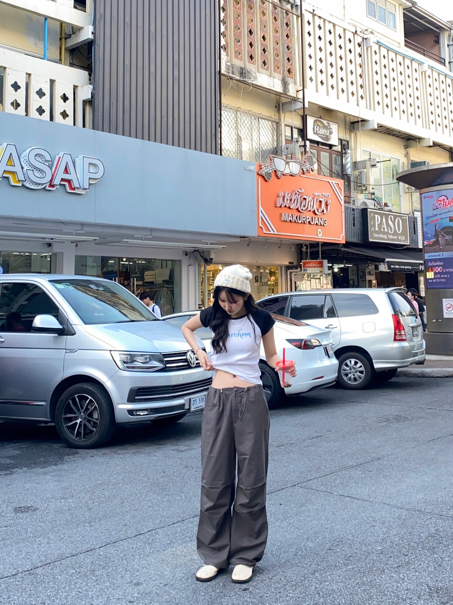 Roxy Pants - GREY