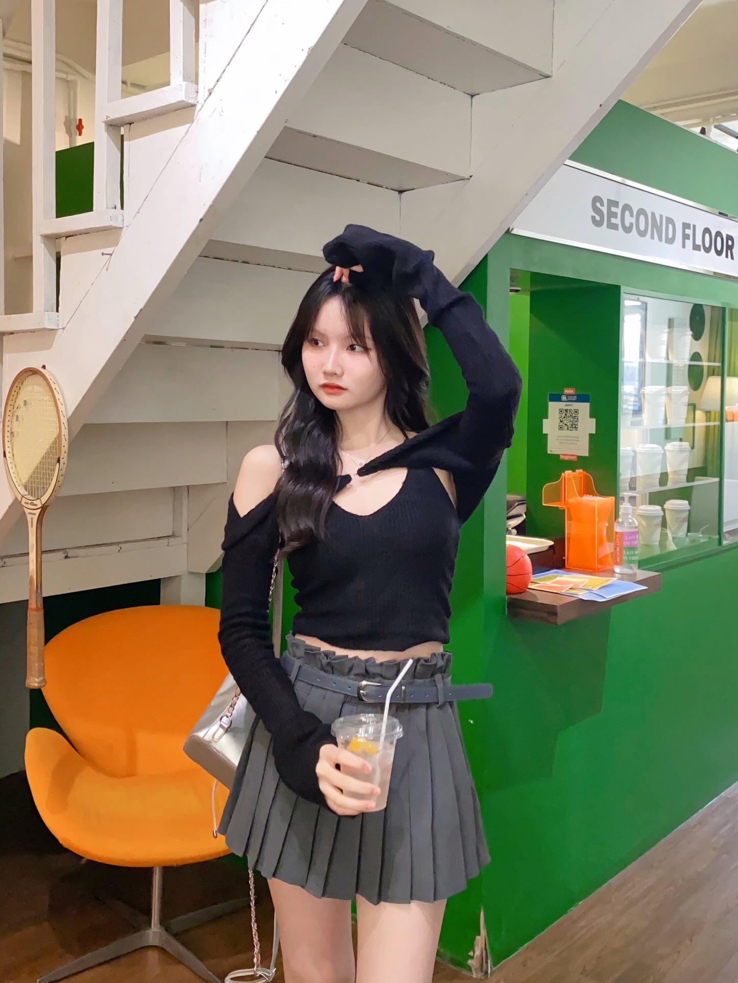Jolie Top - BLACK