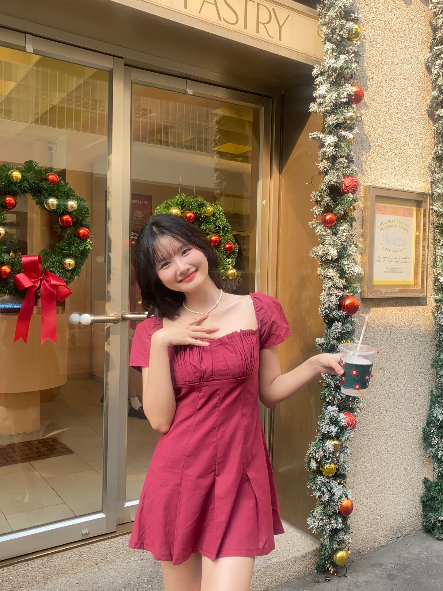 Pony Dress - RED