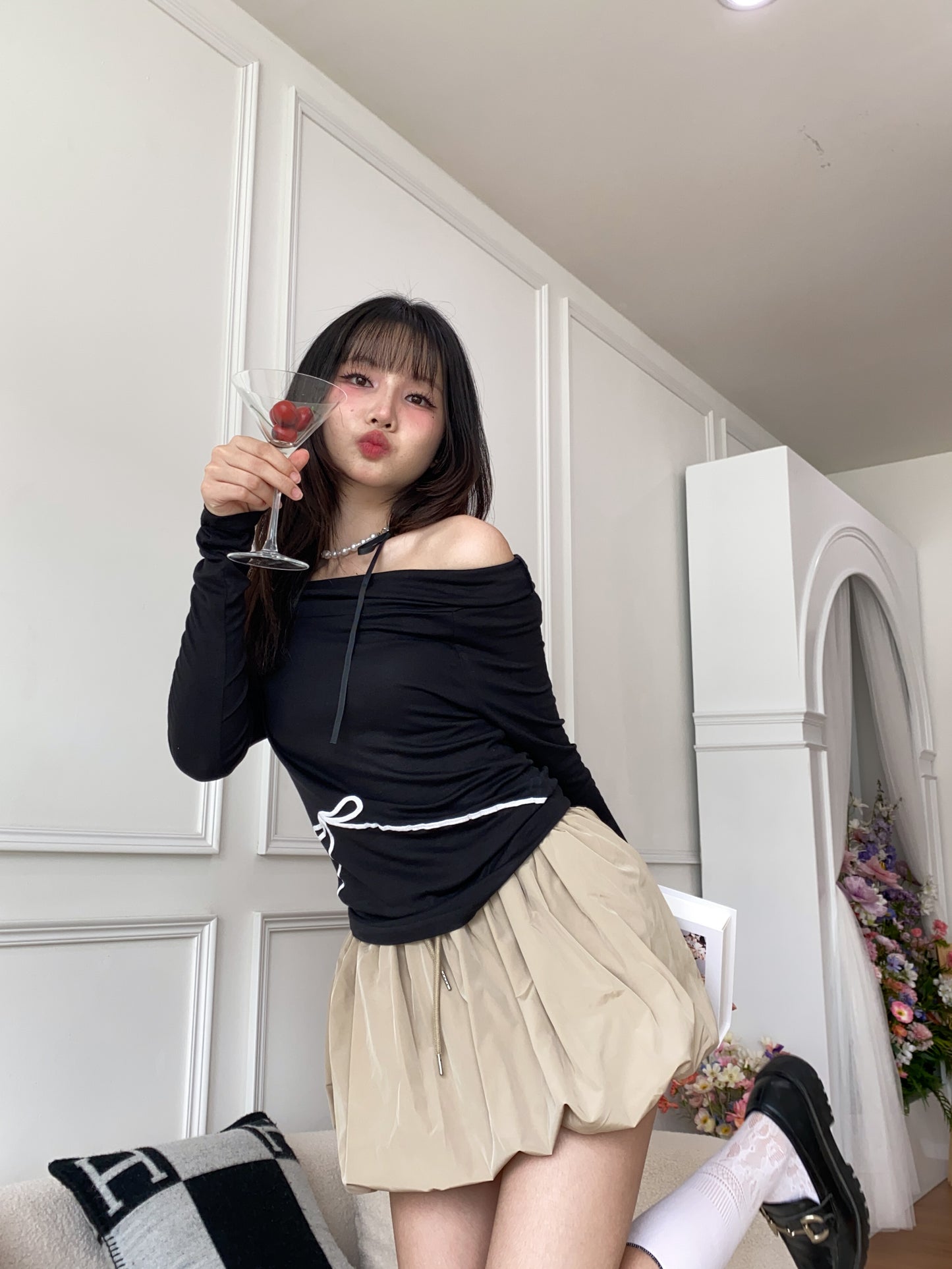 Pony Skirt - BROWN