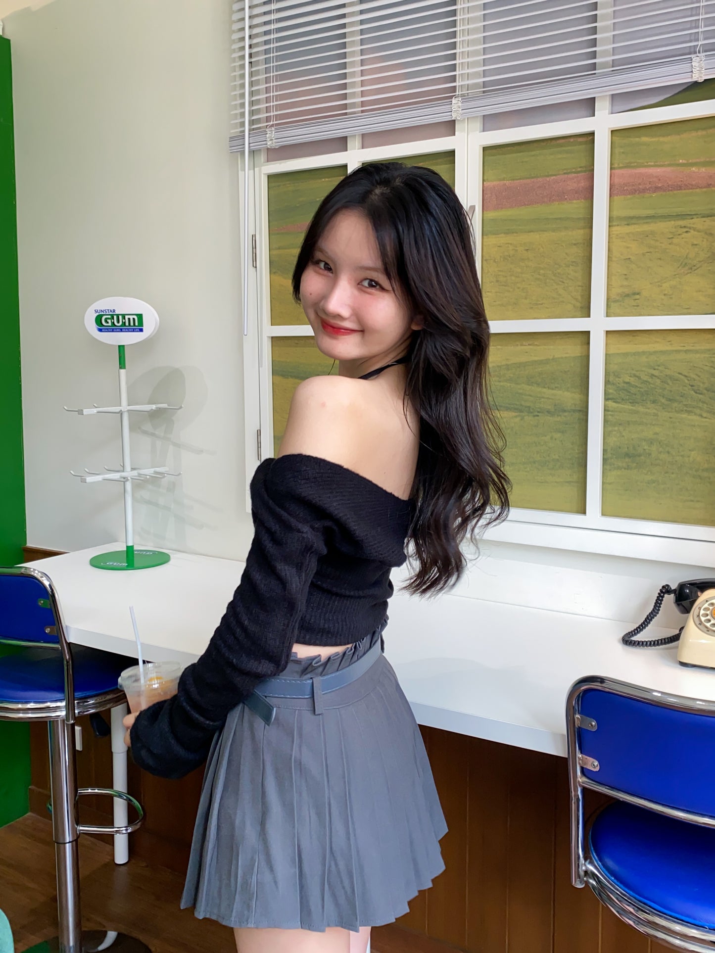 Jolie Top - BLACK
