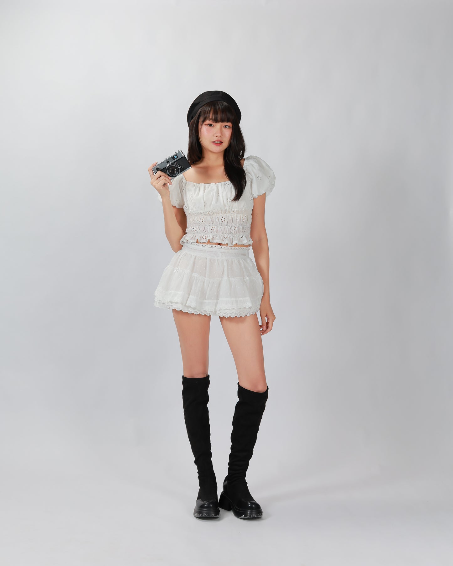 VILLA SKIRT - WHITE