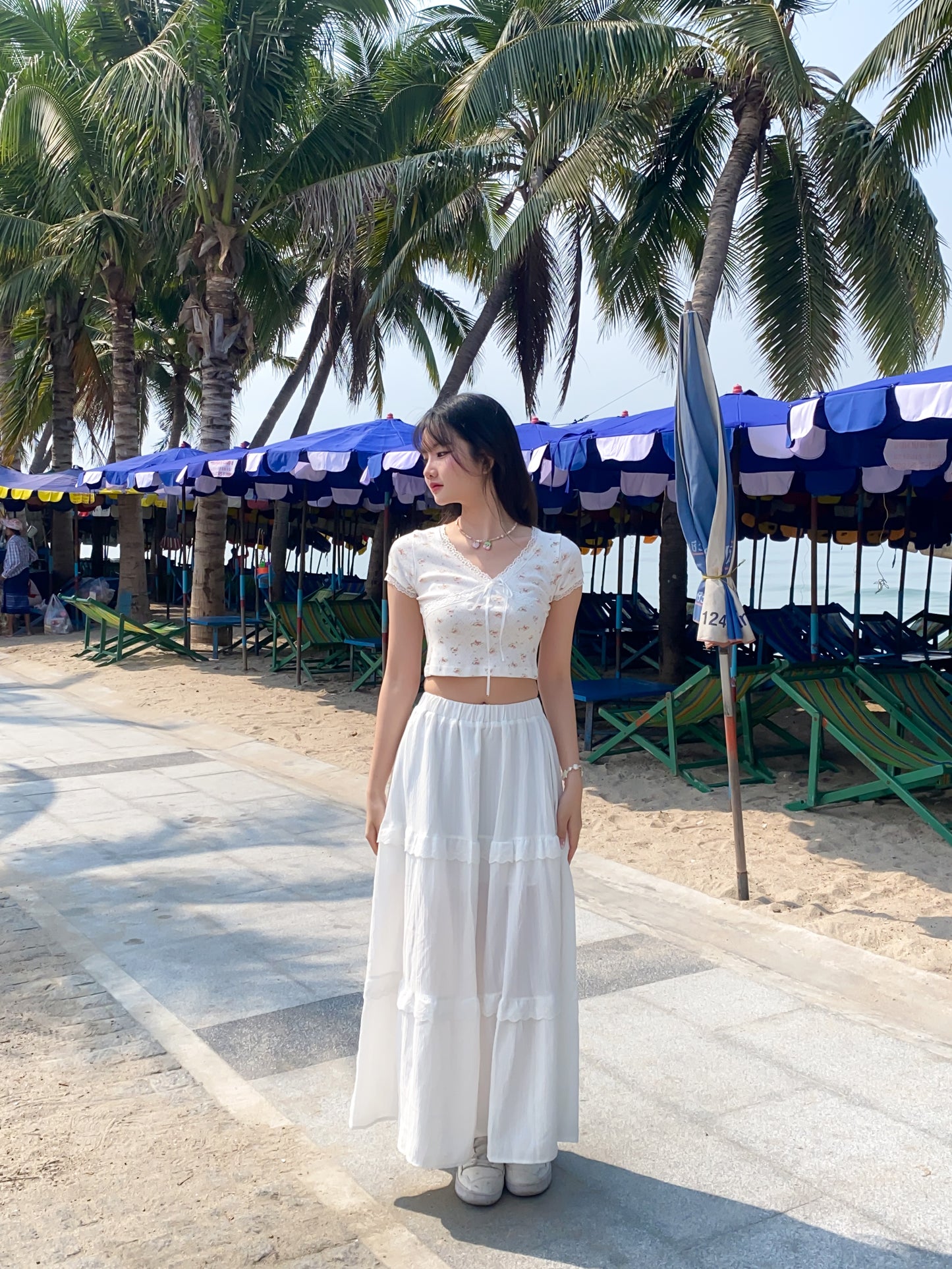 Daily Skirt - WHITE