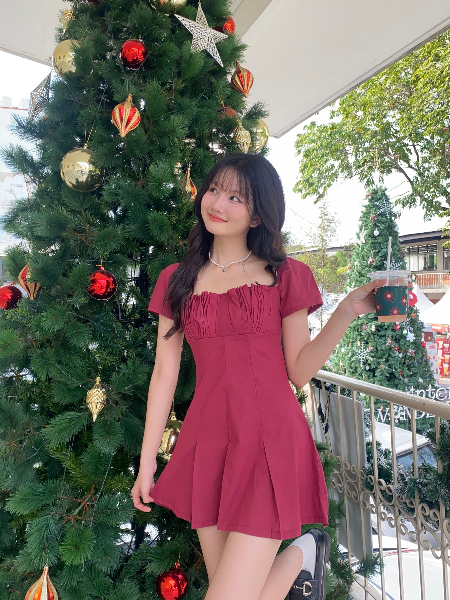 Pony Dress - RED