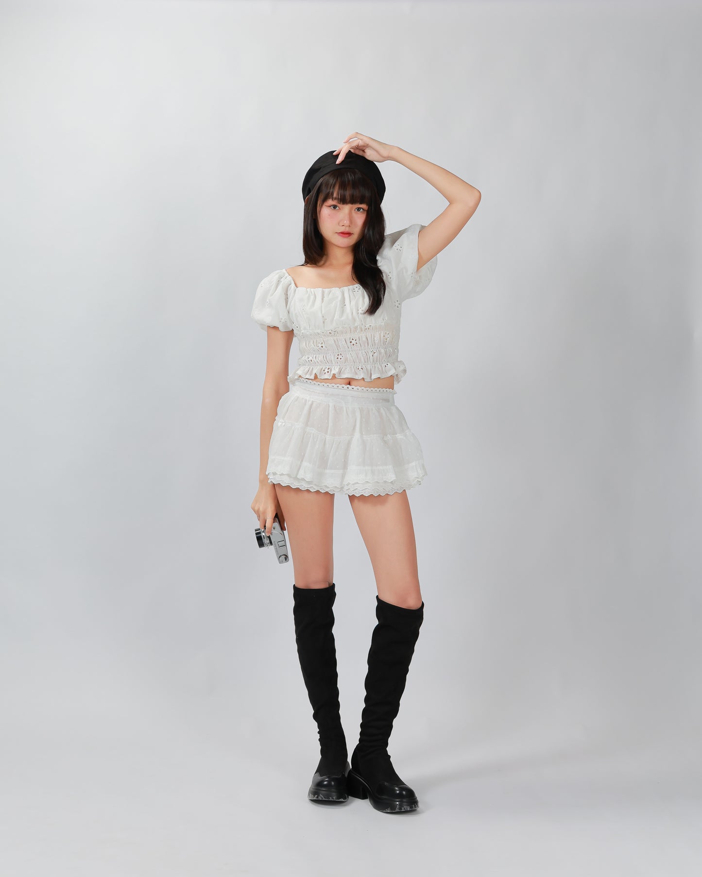 VILLA SKIRT - WHITE