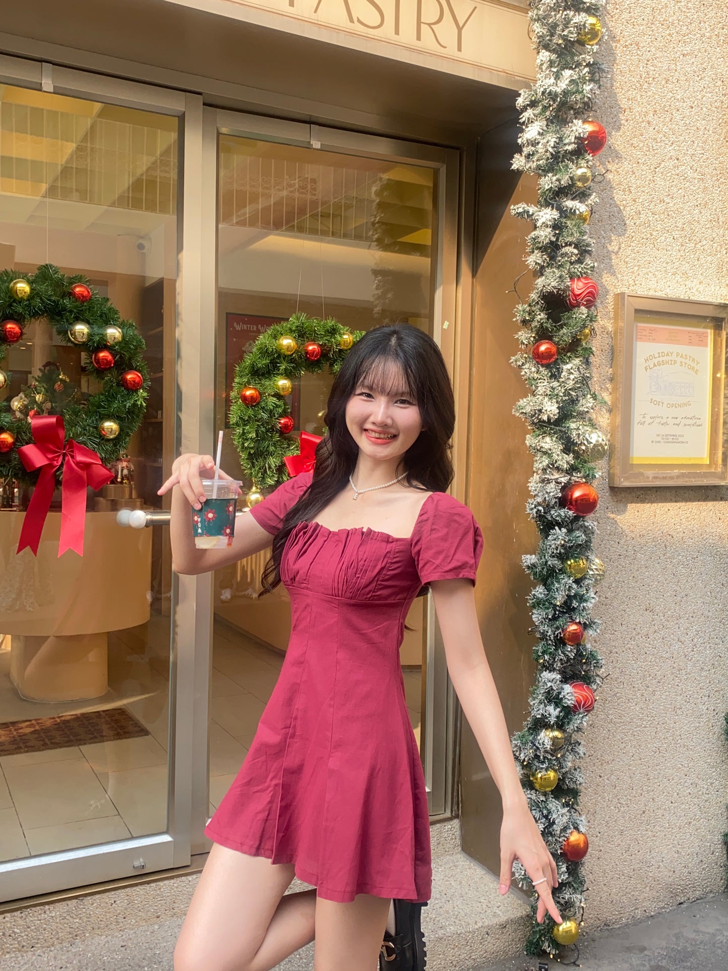 Pony Dress - RED