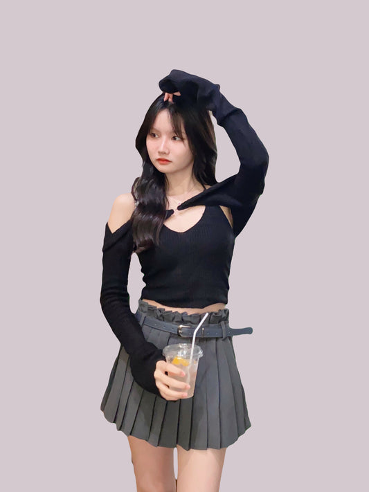 Jolie Top - BLACK
