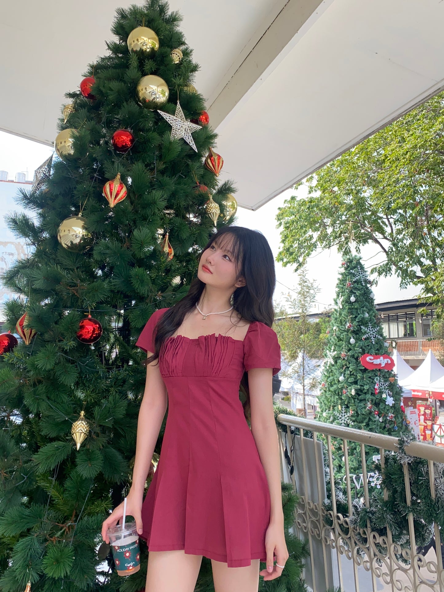 Pony Dress - RED