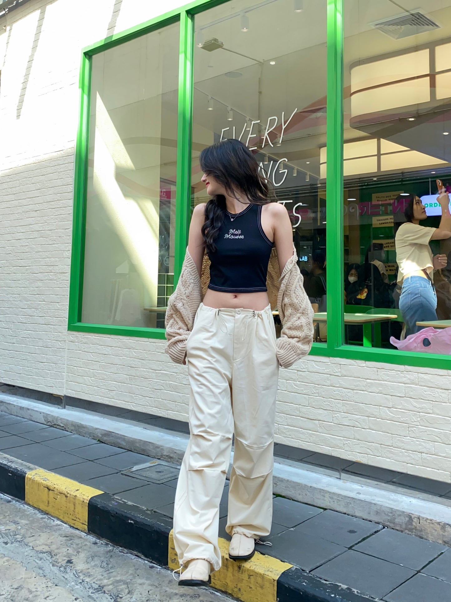 Roxy Pants - CREAM