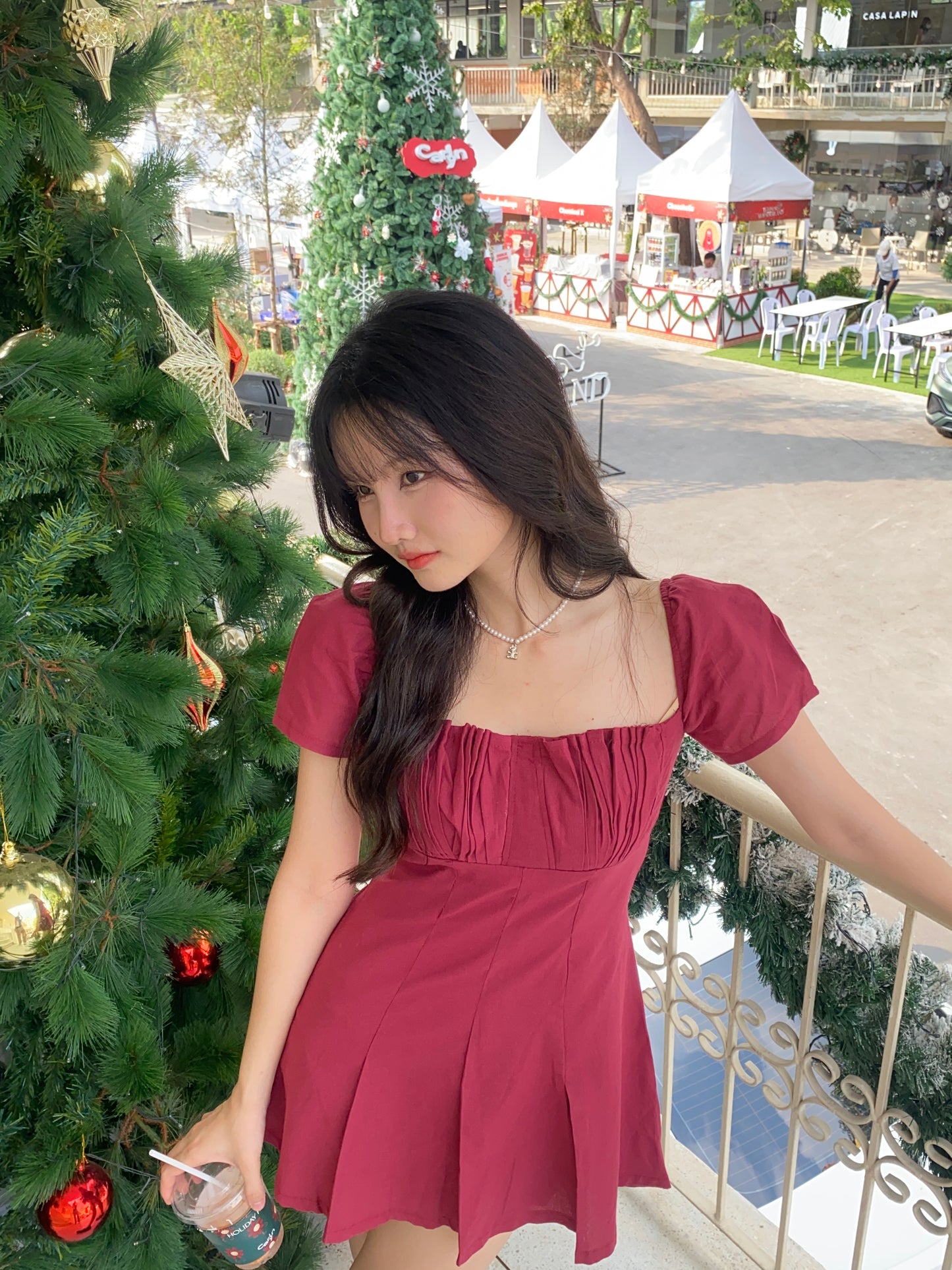 Pony Dress - RED