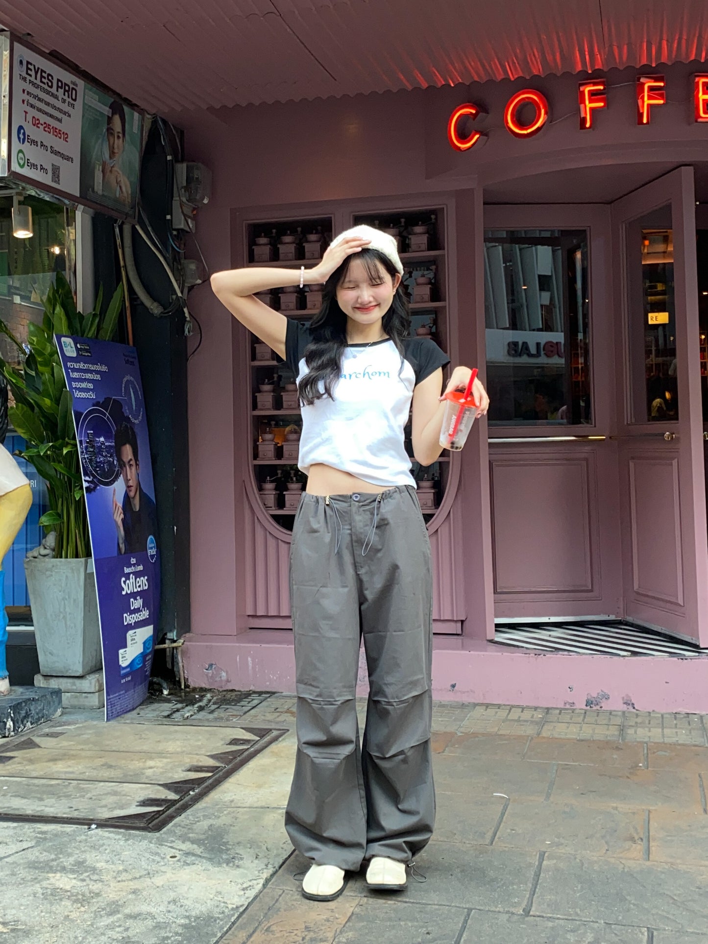 Roxy Pants - GREY