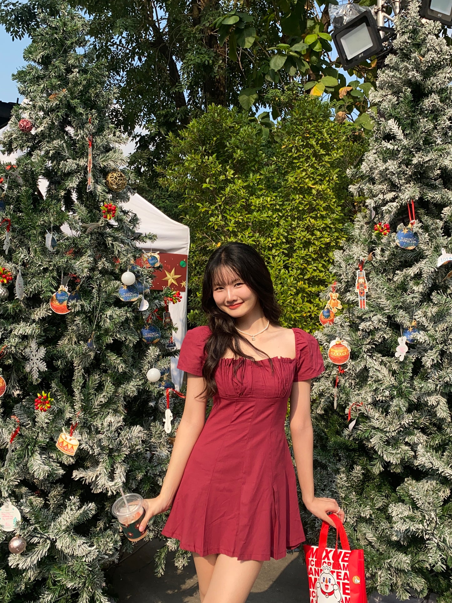 Pony Dress - RED