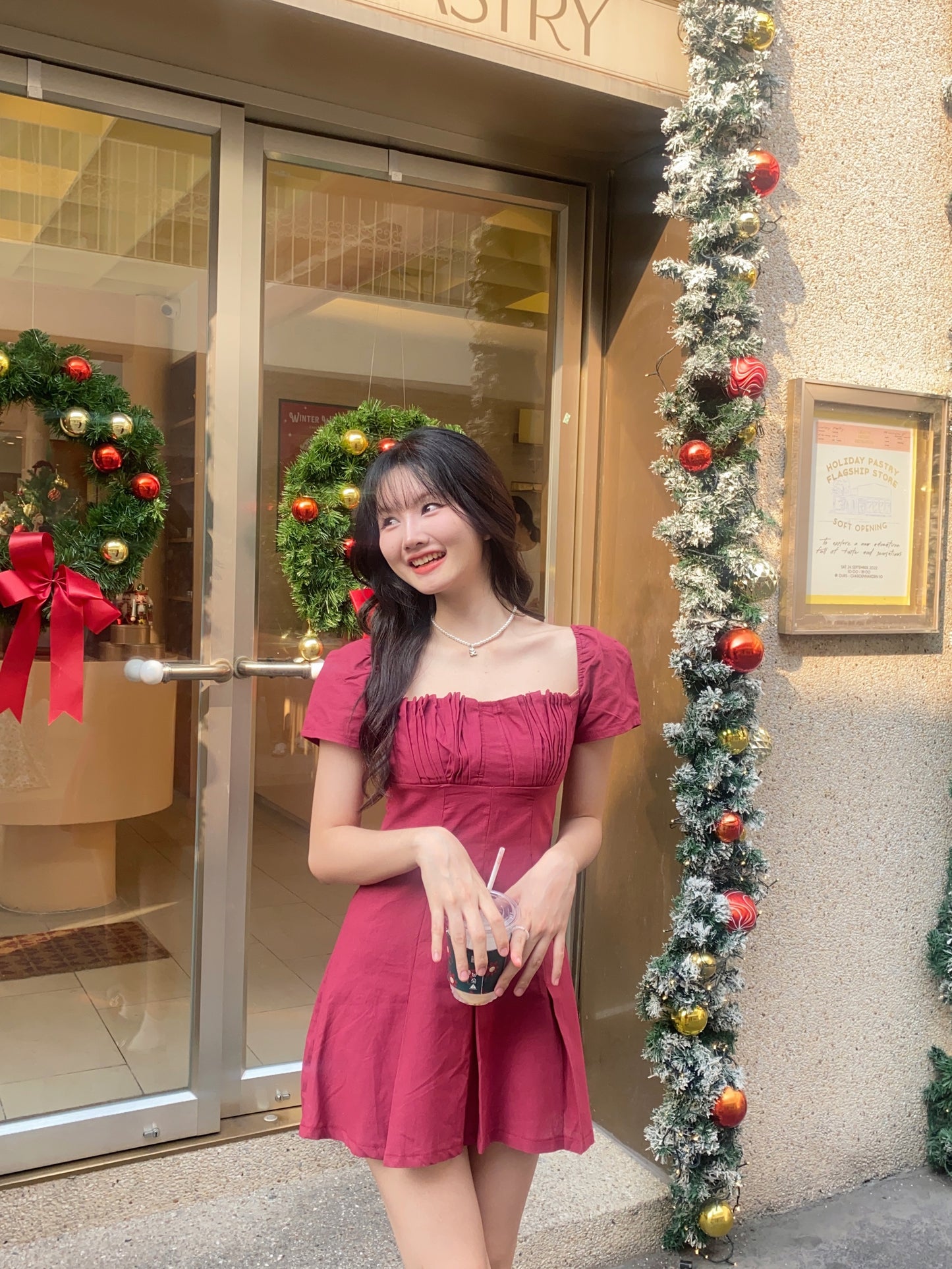 Pony Dress - RED