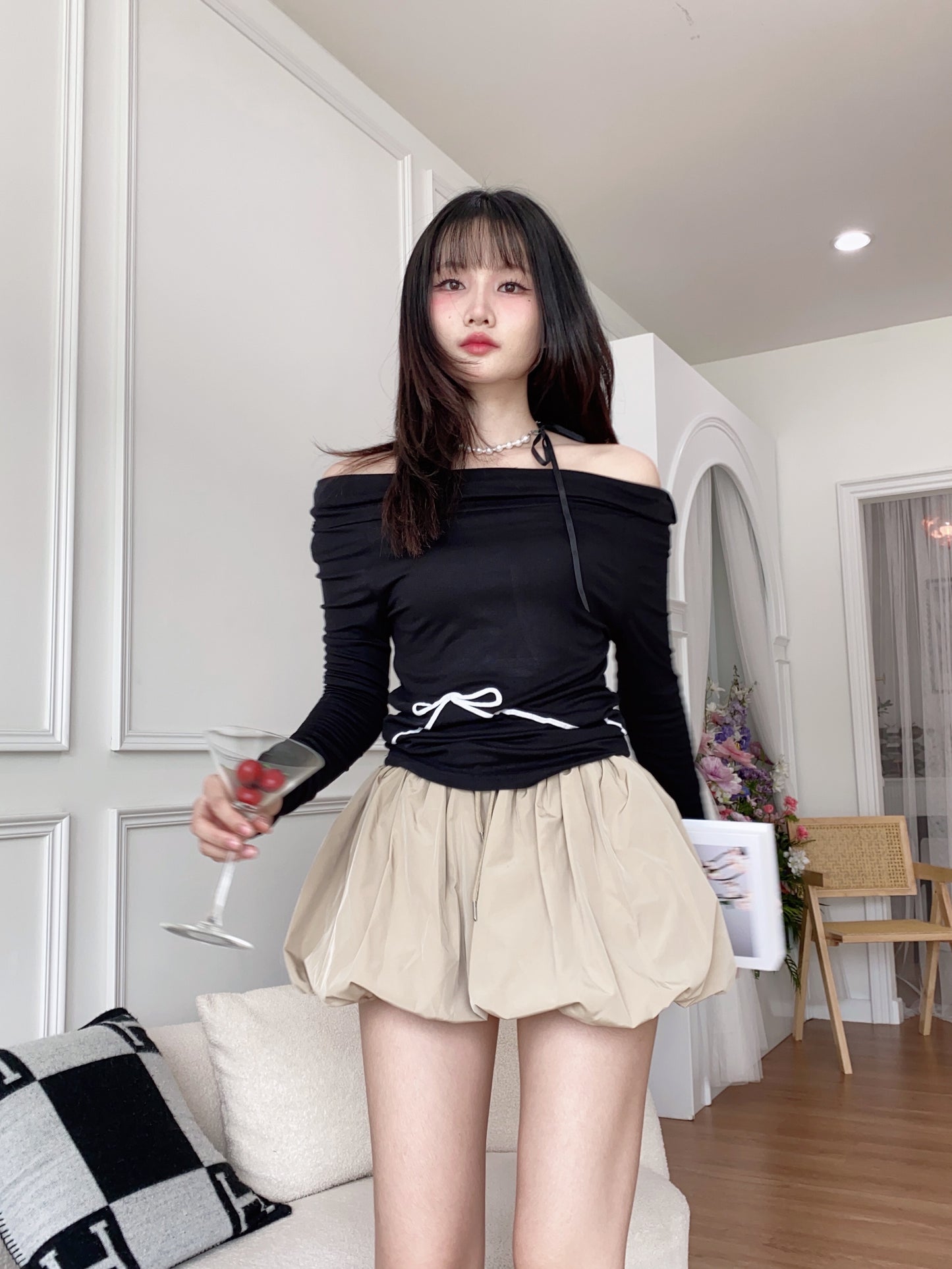 Pony Skirt - BROWN