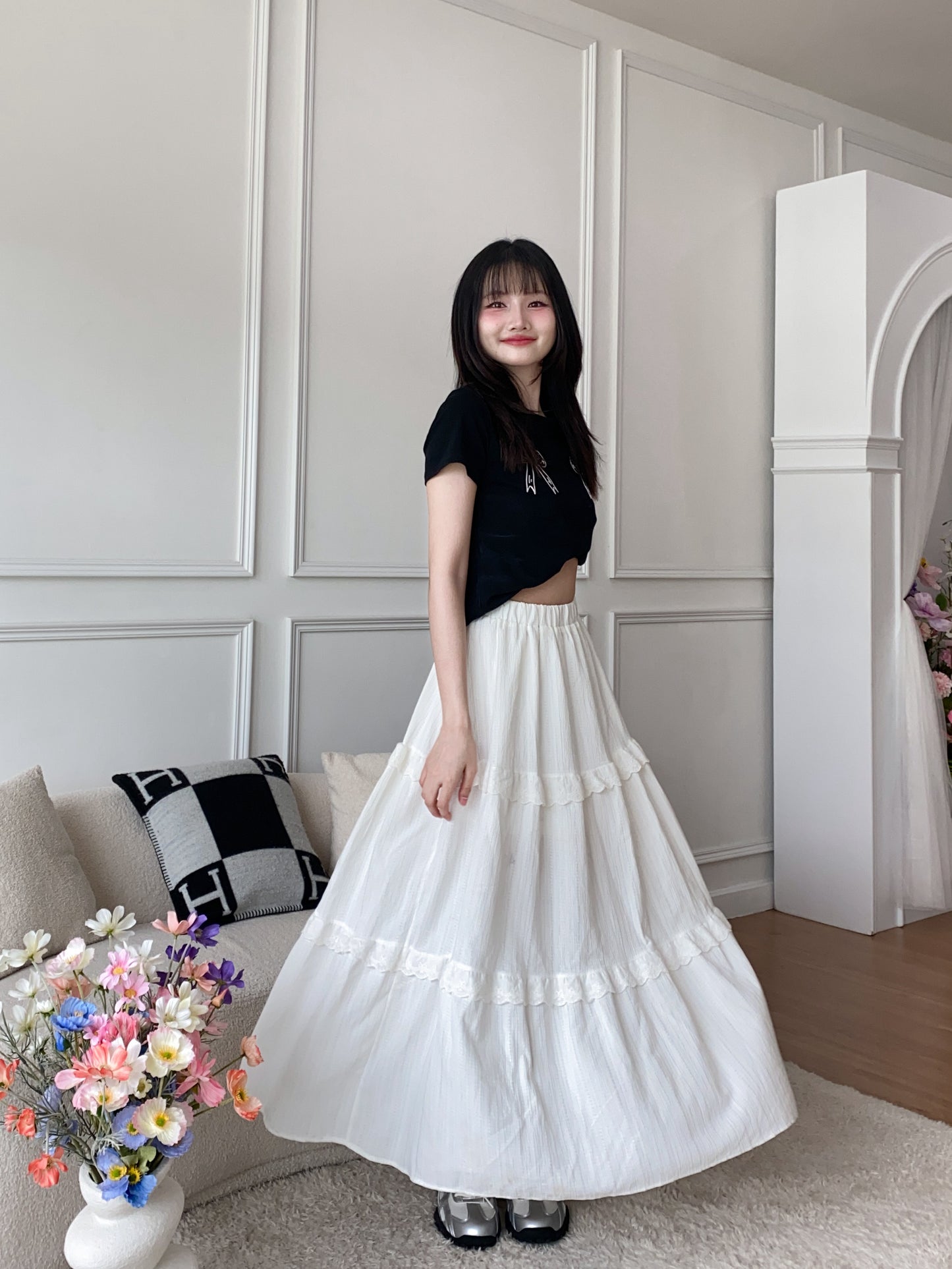 Daily Skirt - WHITE