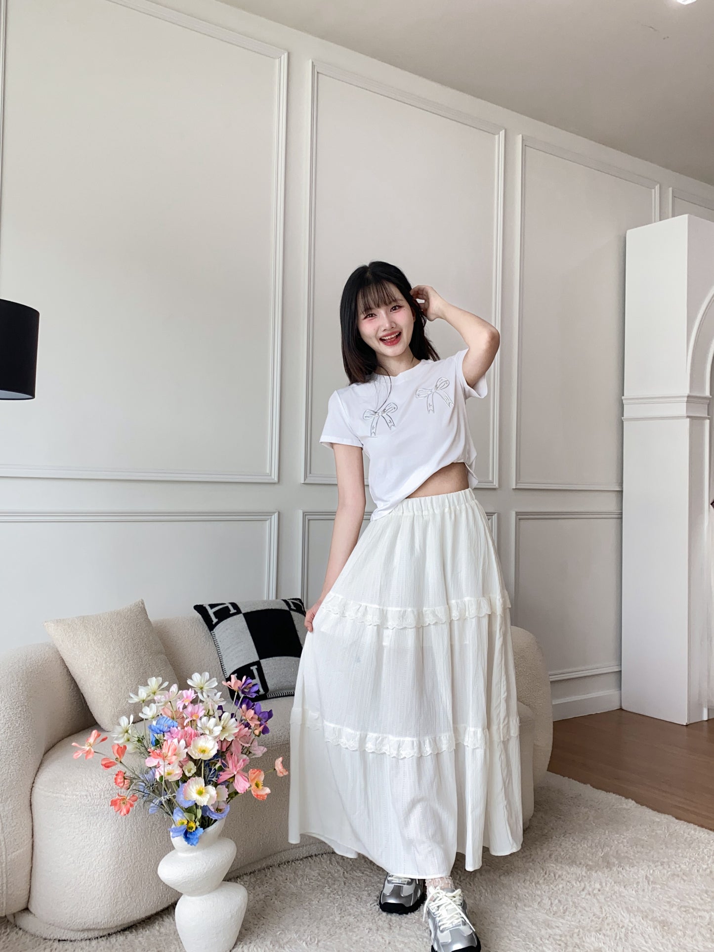 Daily Skirt - WHITE