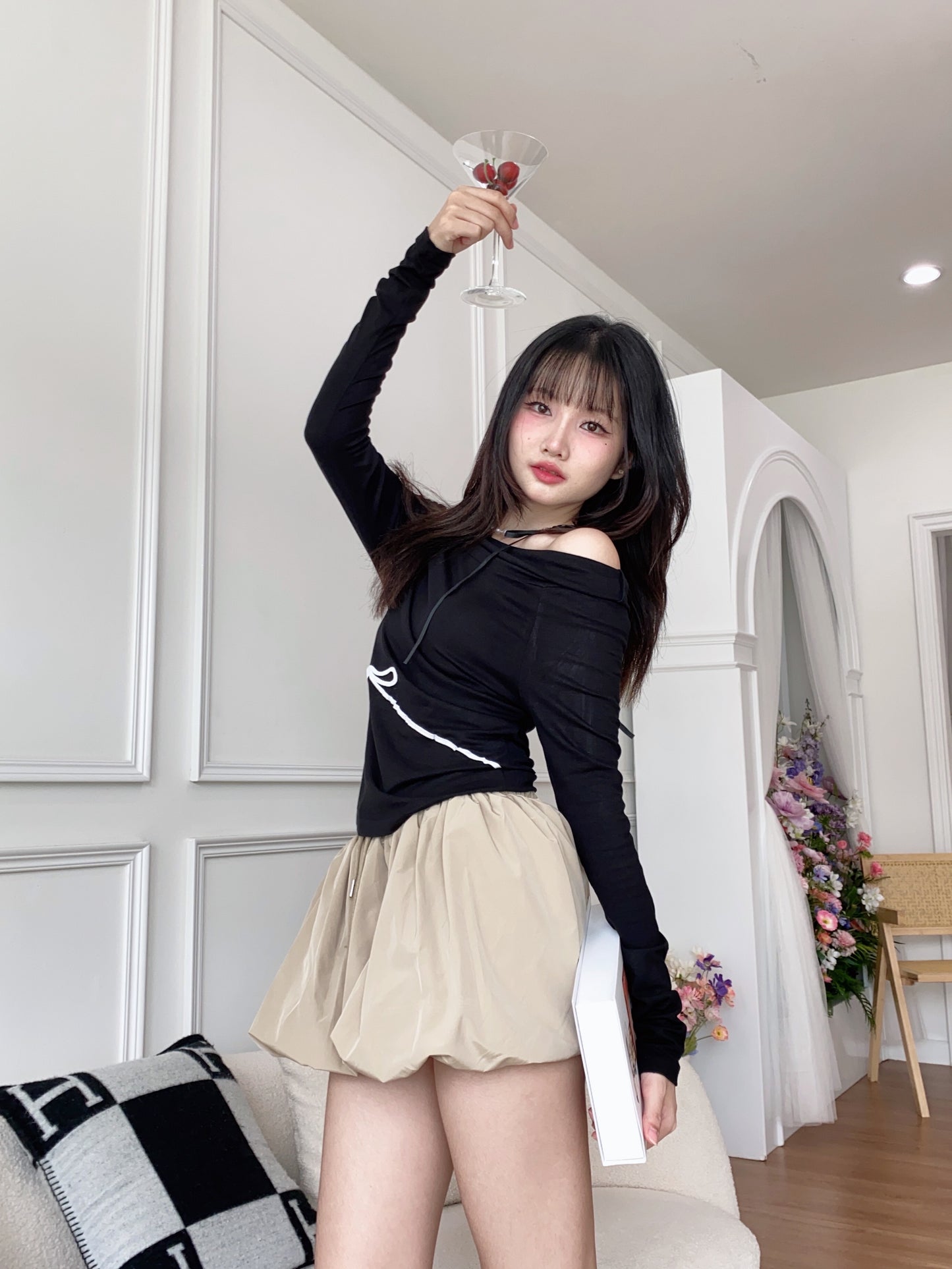 Pony Skirt - BROWN