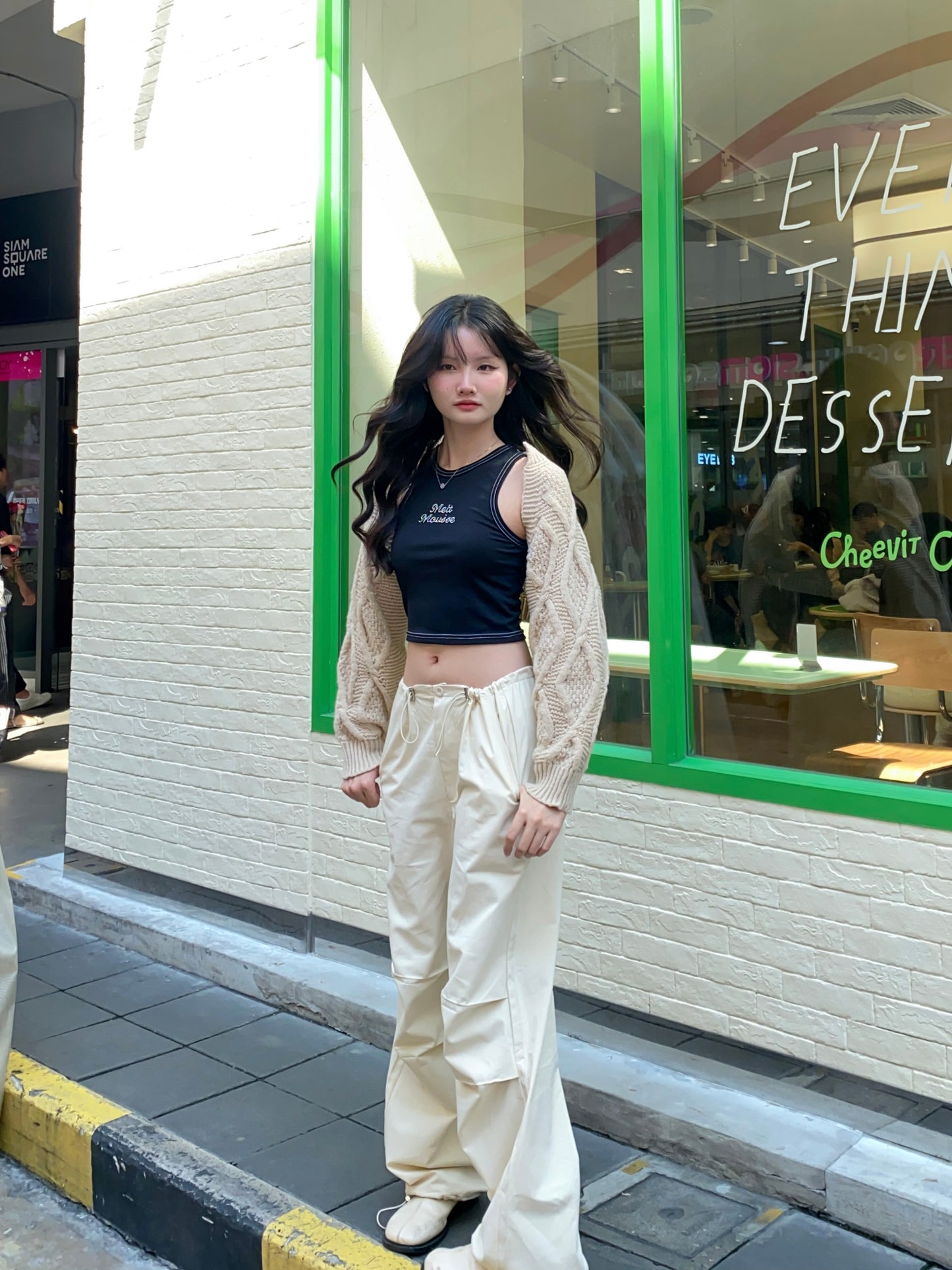 Roxy Pants - CREAM