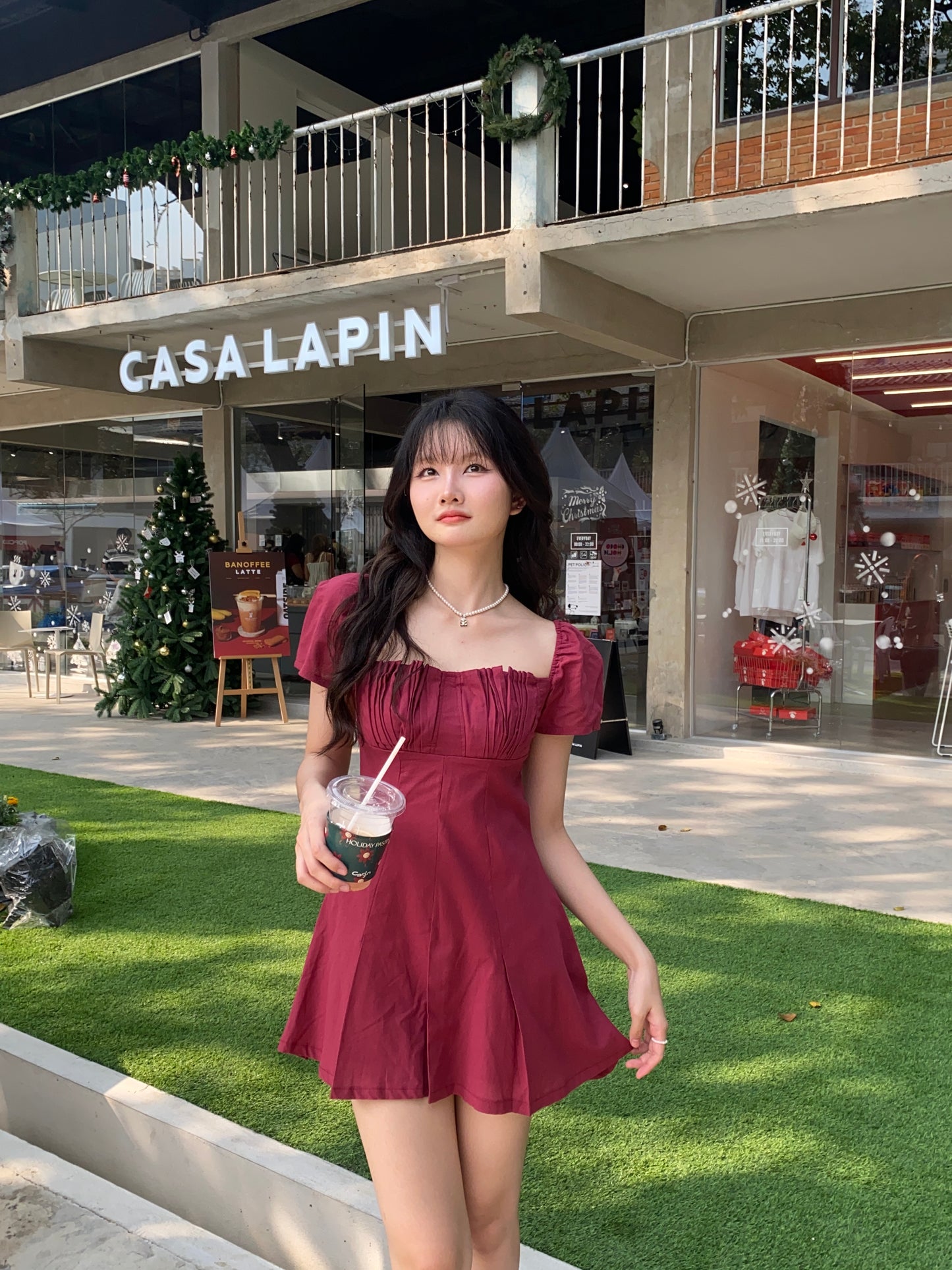 Pony Dress - RED