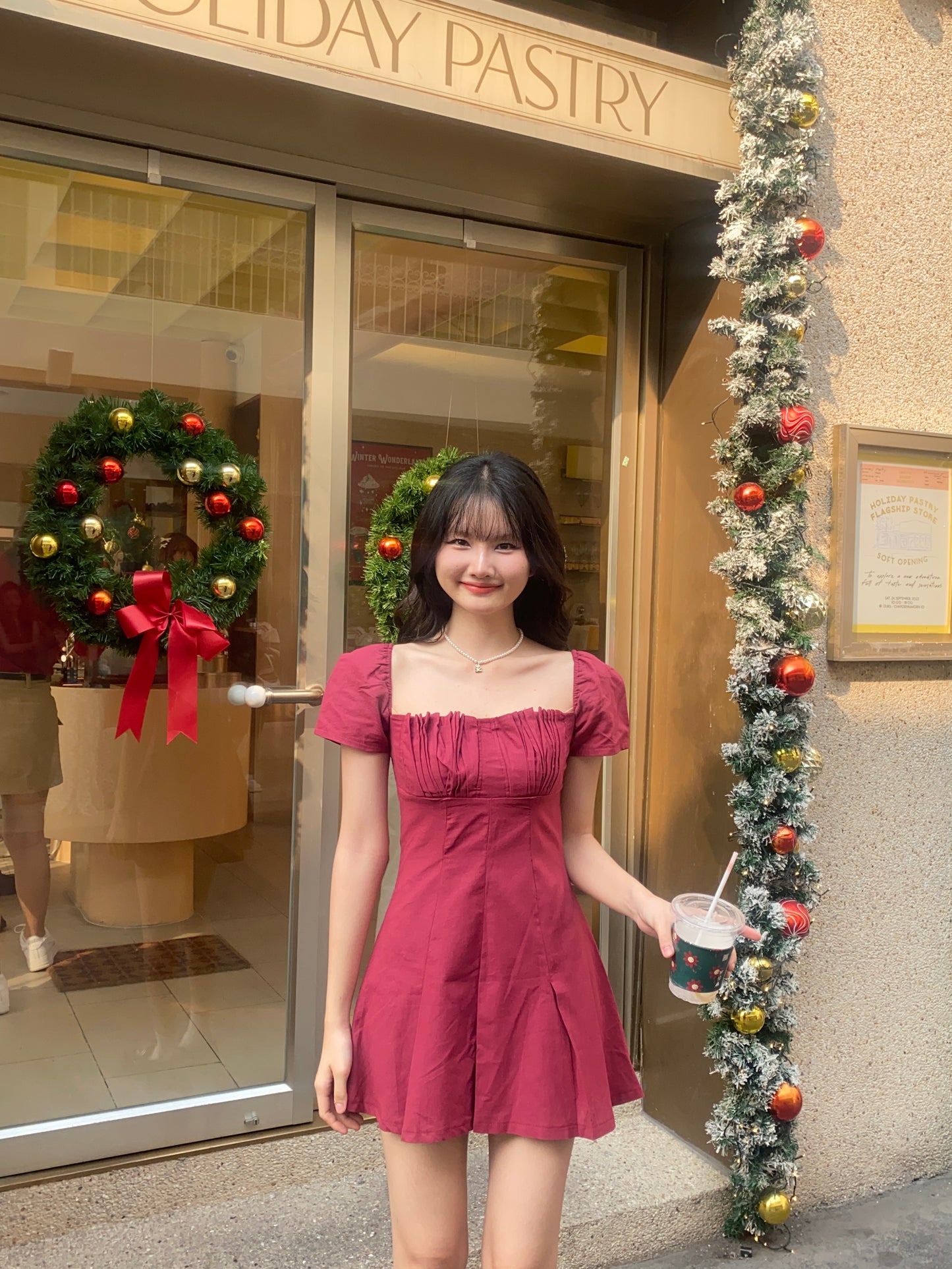 Pony Dress - RED