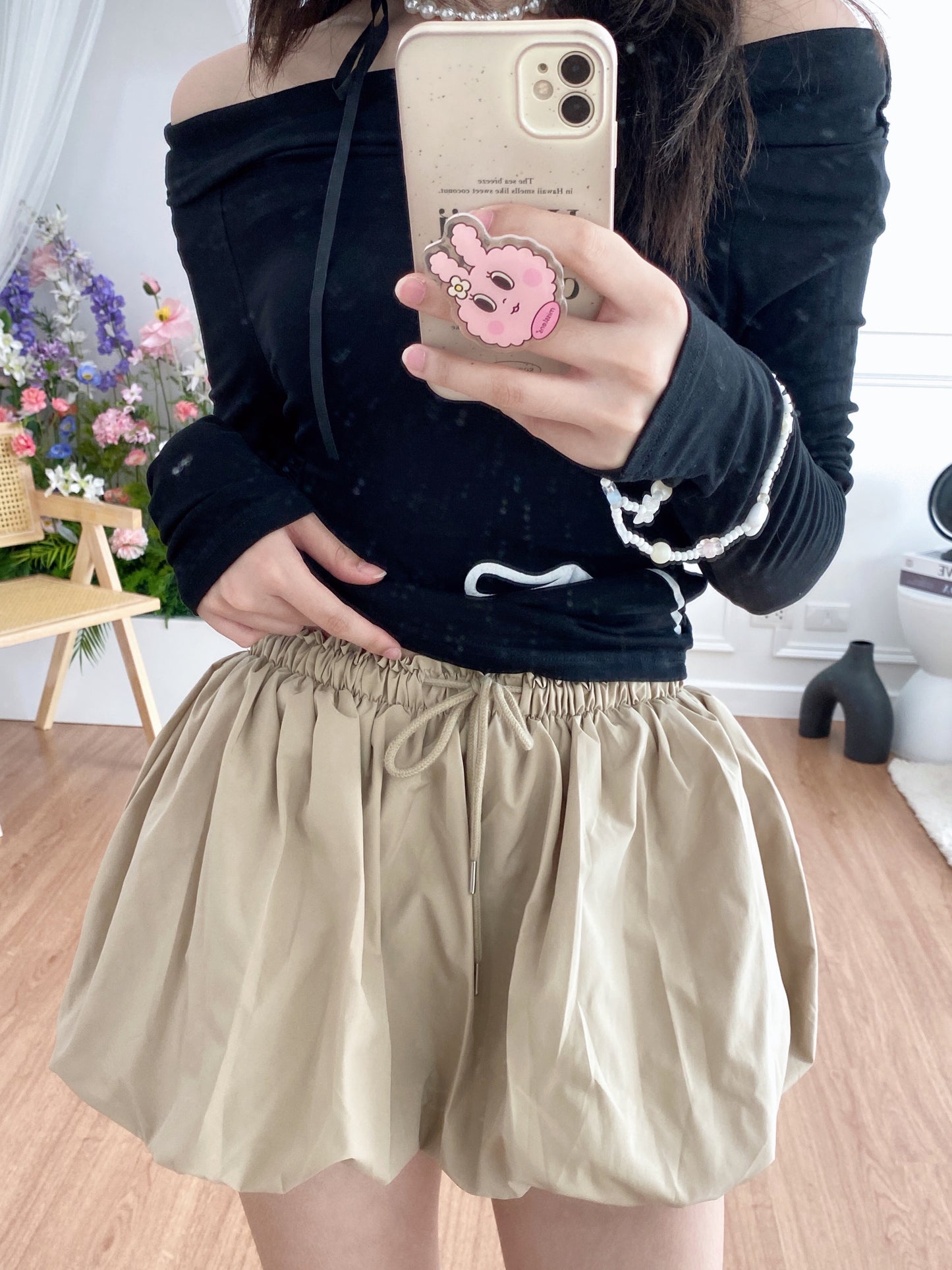Pony Skirt - BROWN