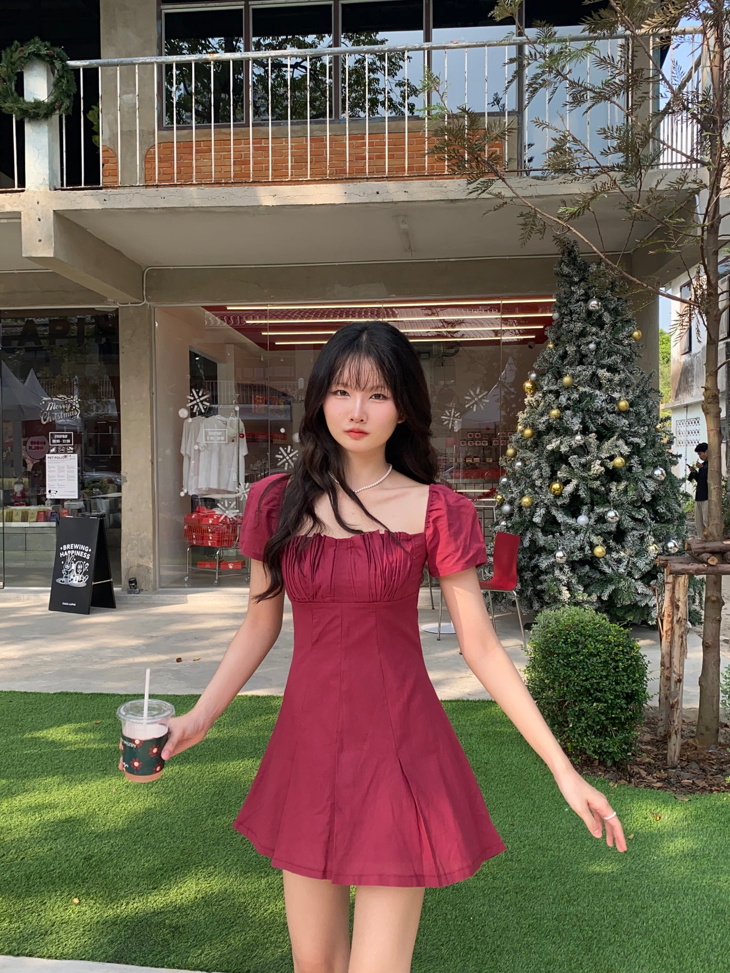 Pony Dress - RED