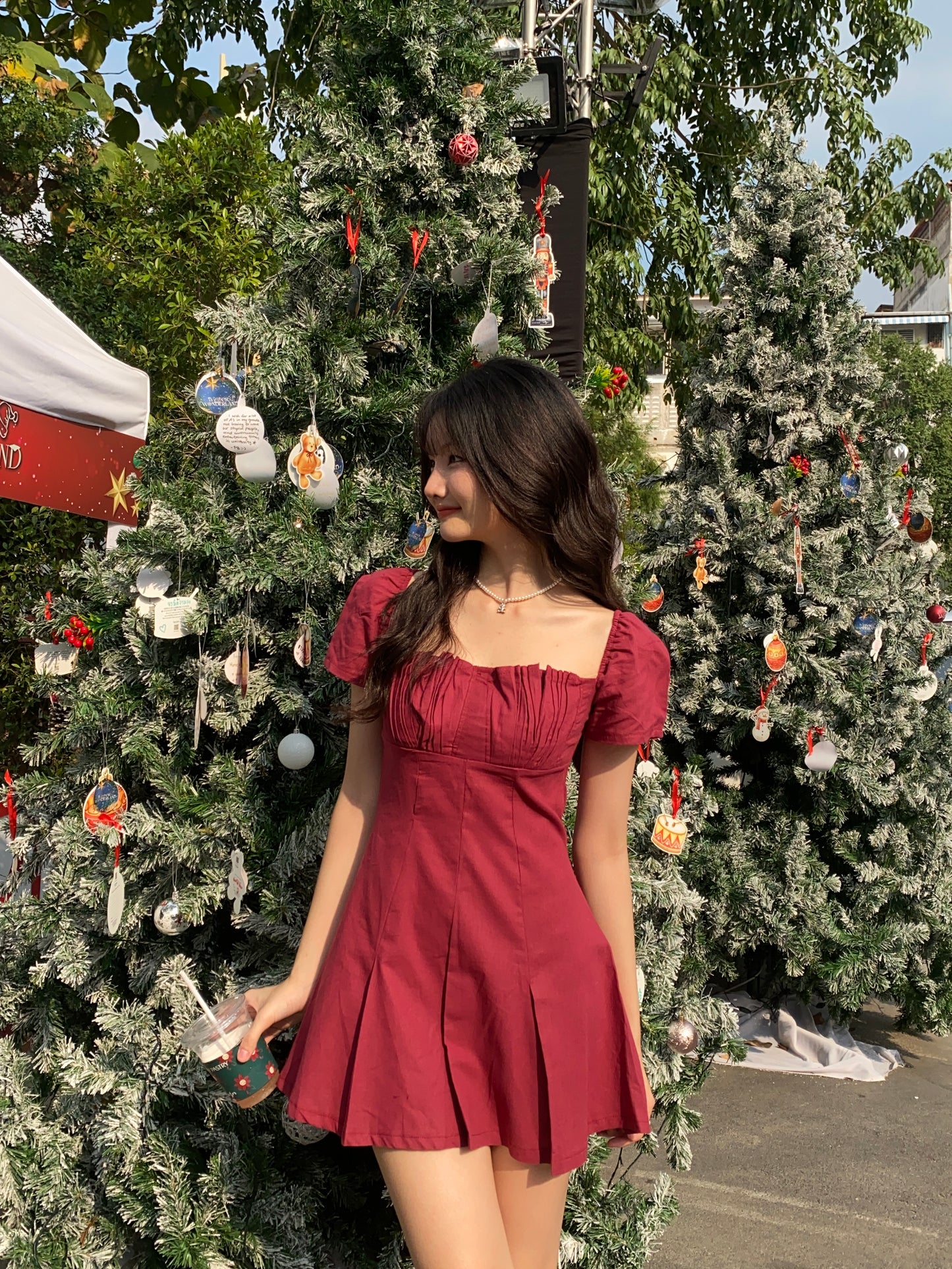 Pony Dress - RED