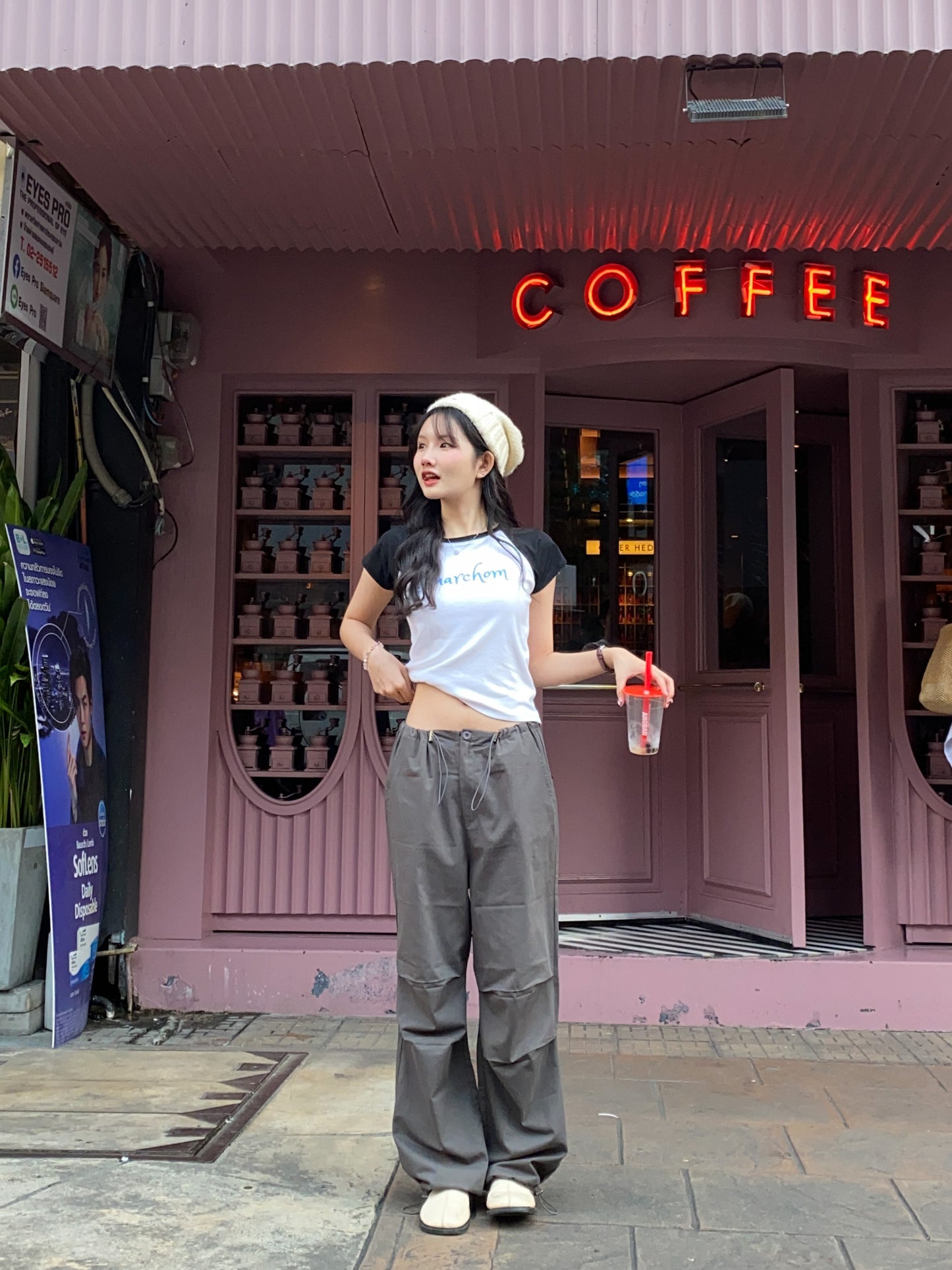 Roxy Pants - GREY