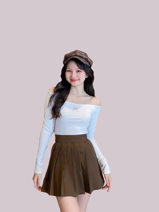 Bowy Top - White