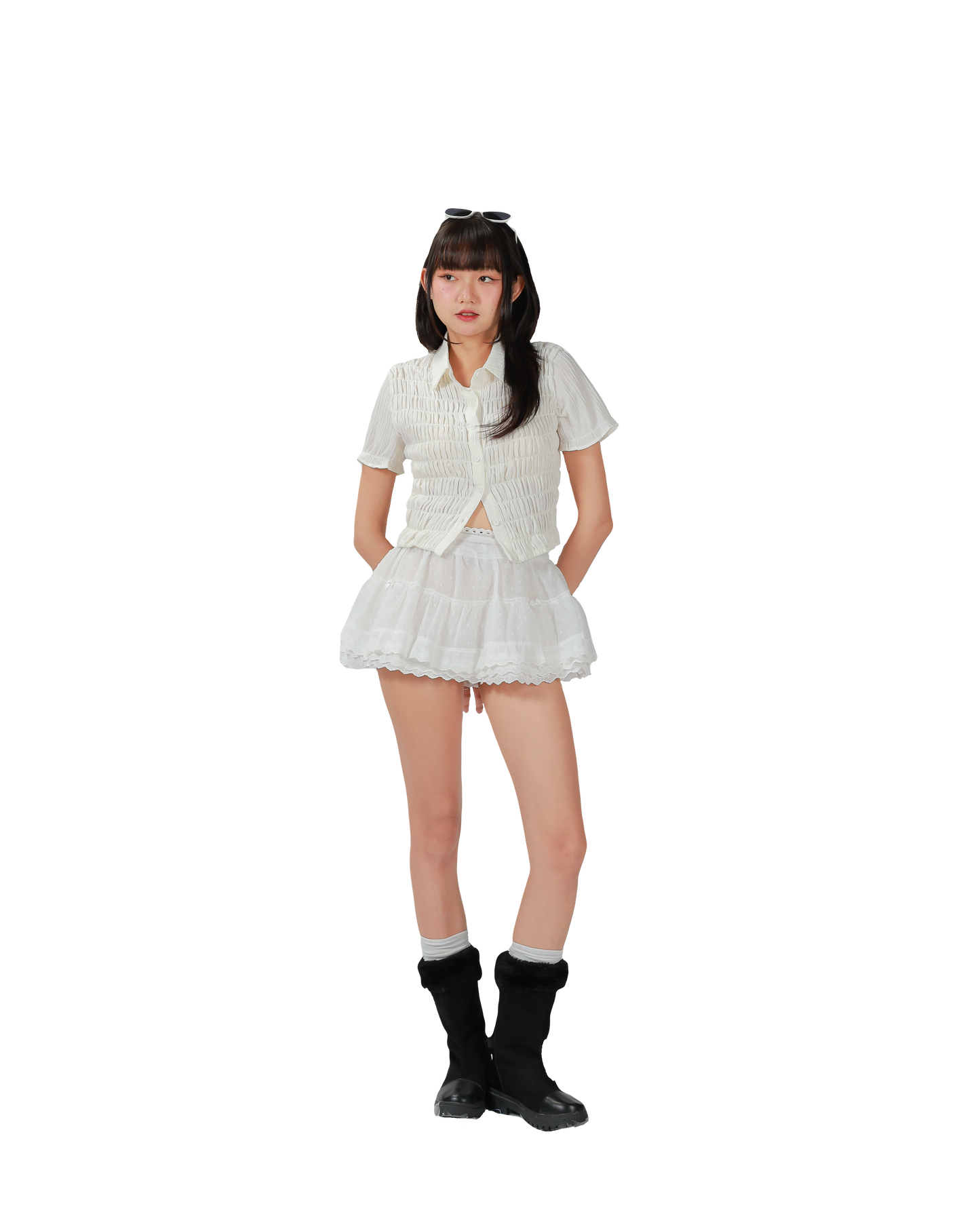 VILLA SKIRT - WHITE