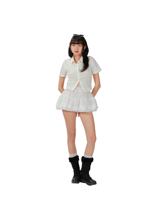 VILLA SKIRT - WHITE