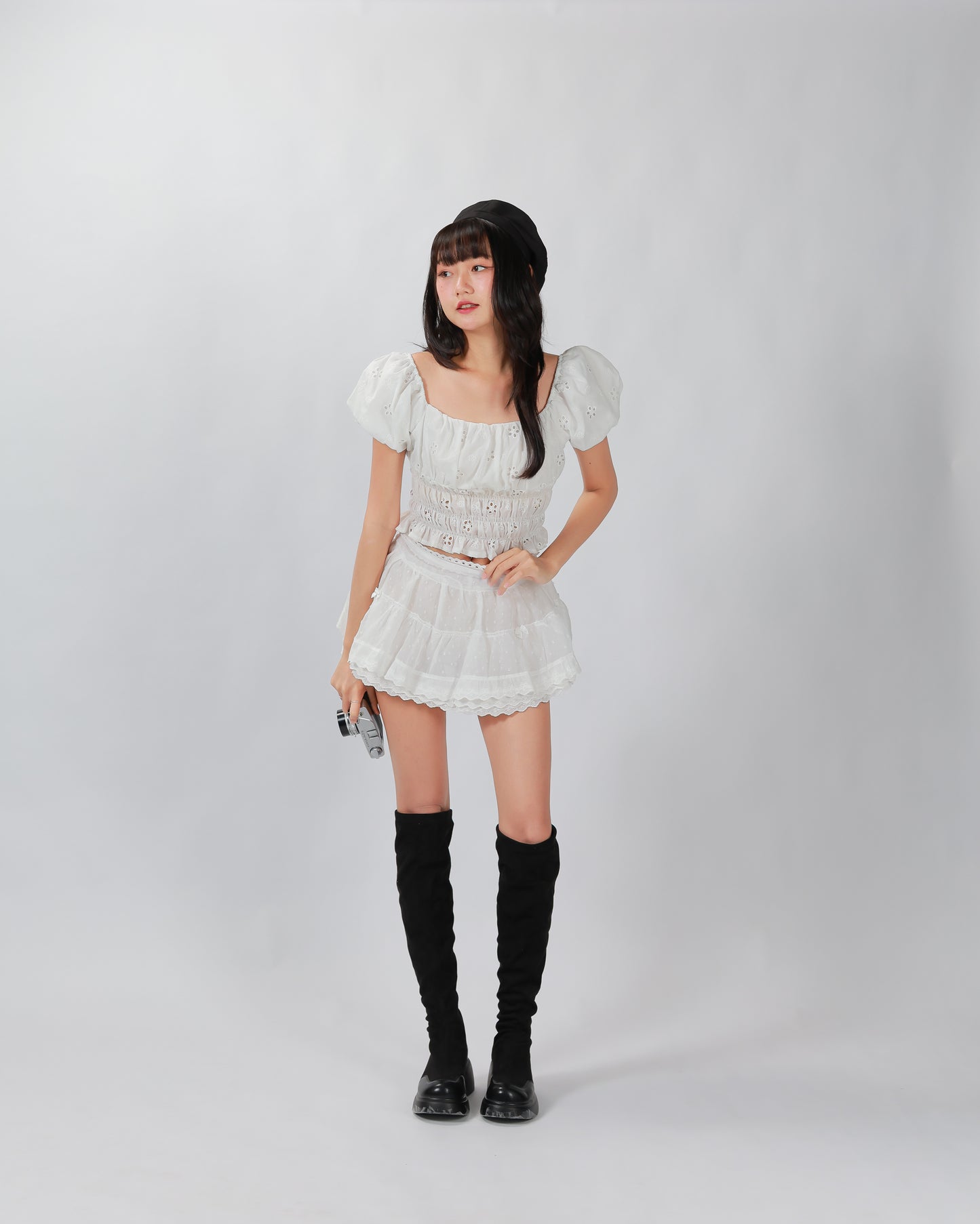 VILLA SKIRT - WHITE