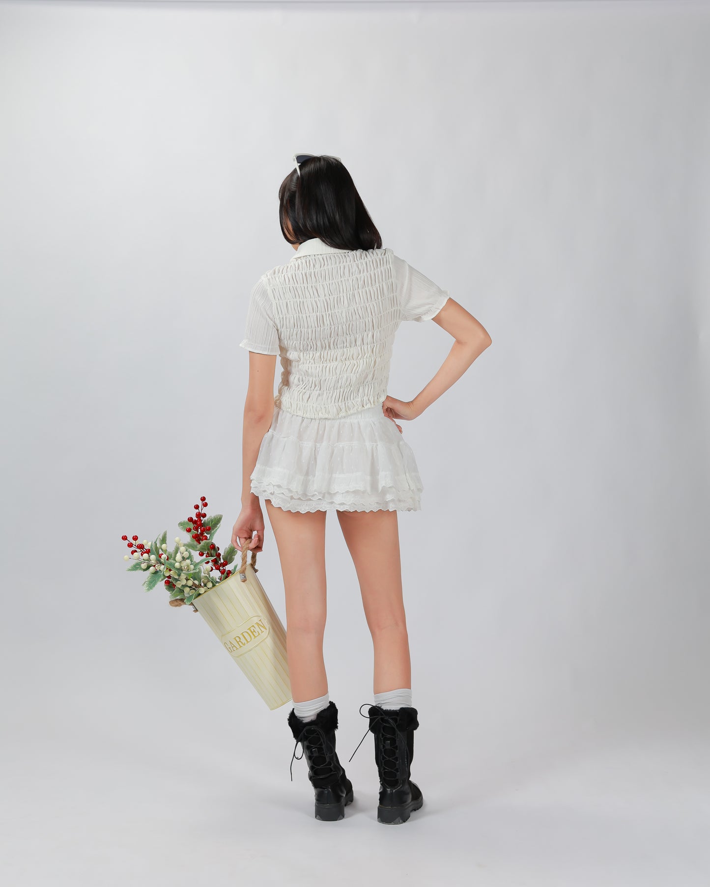 VILLA SKIRT - WHITE