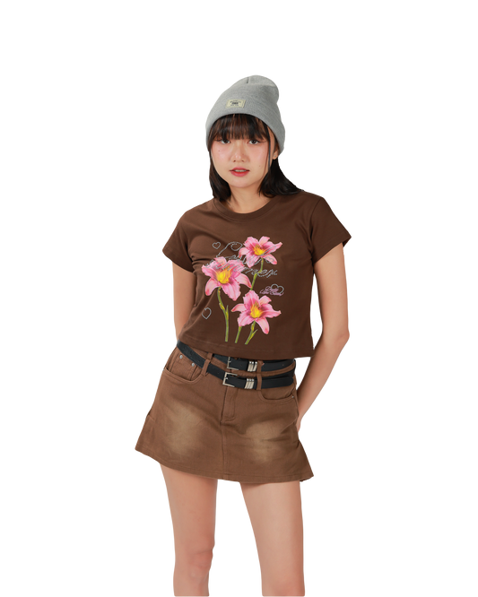 FLOWER TEE TOP