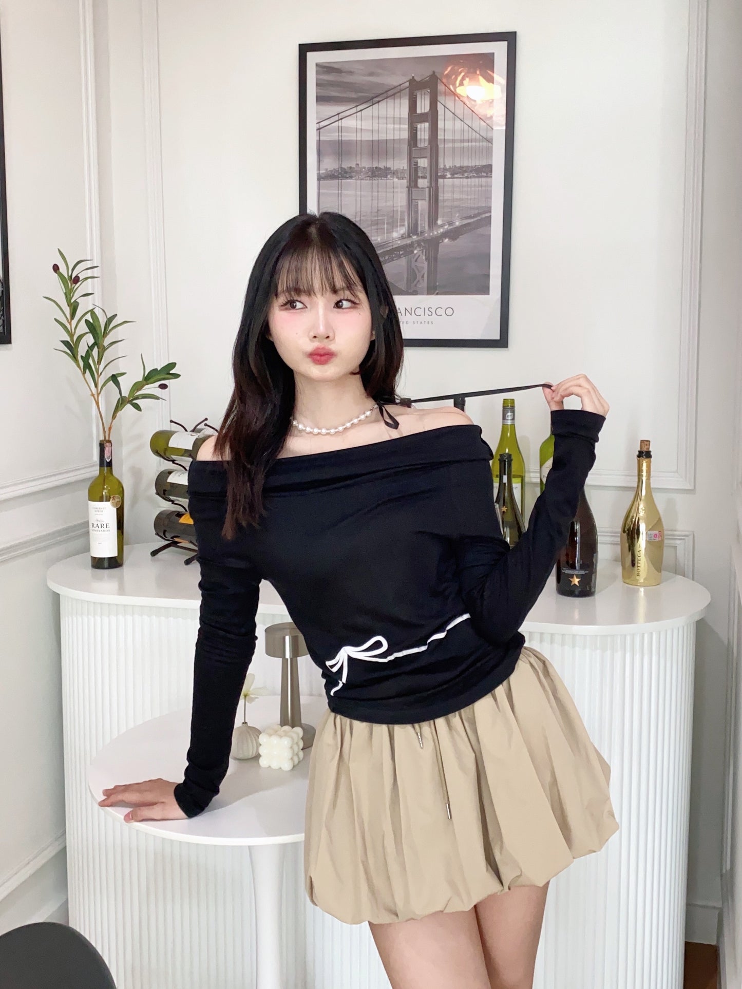 Hermione Top - Black