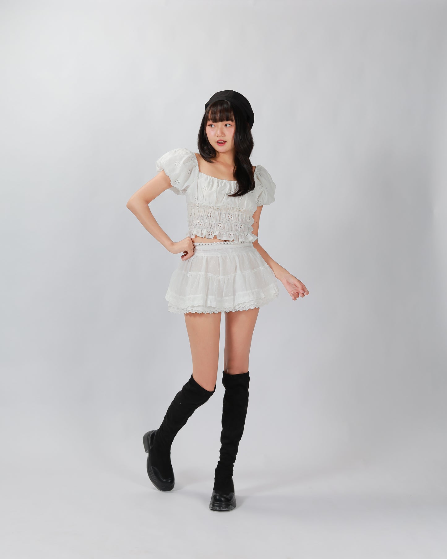 VILLA SKIRT - WHITE