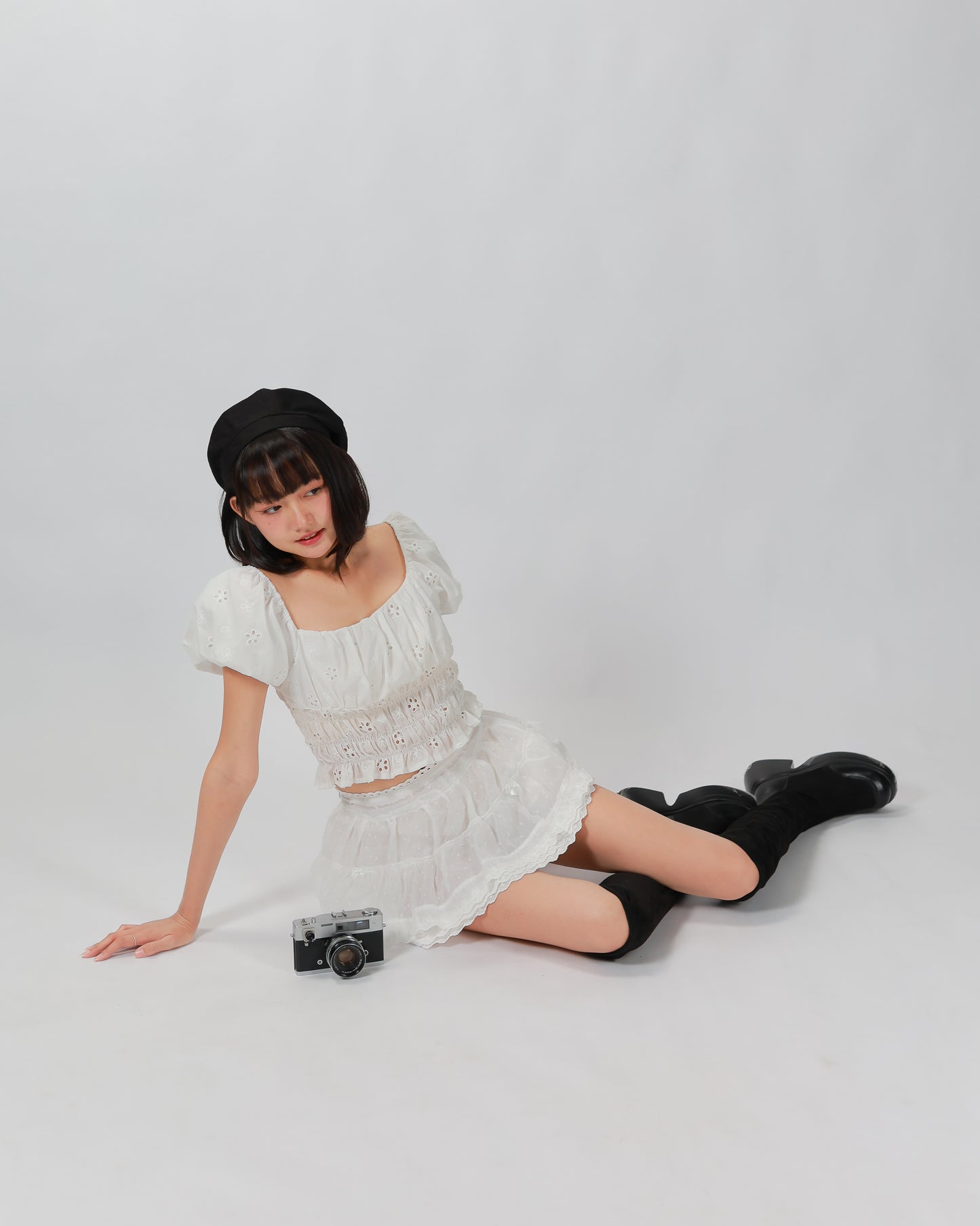 VILLA SKIRT - WHITE