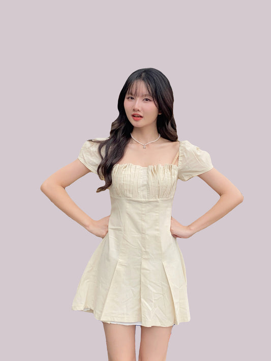 Poly Dress - CREAM