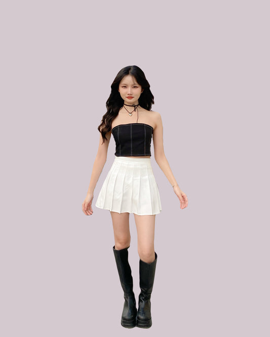 Tennis Skirt - WHITE